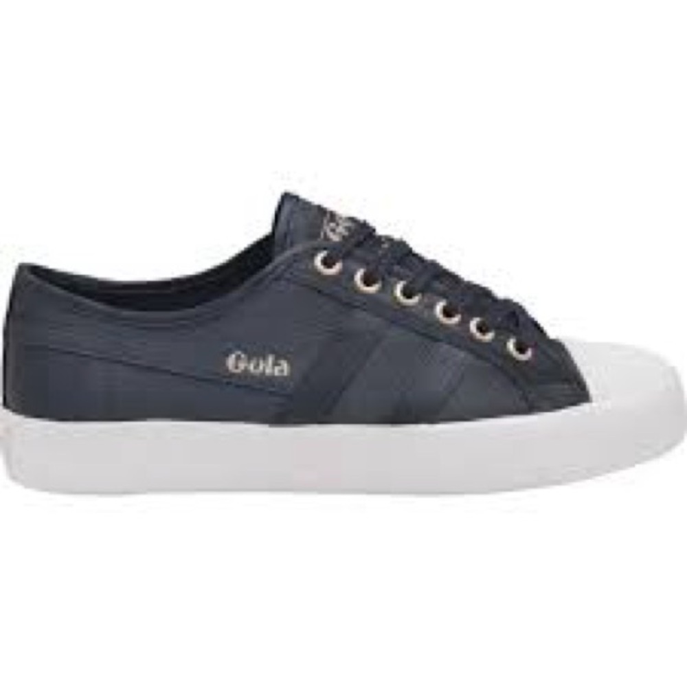 Gola Coaster Satin Navy Sneakers
